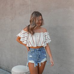 Southern Alternative Blouses + Tops Once Upon A Sea Crop Top